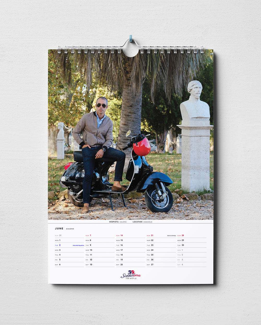 Scooteroma 2020 Calendar