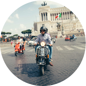 vespa tours rome