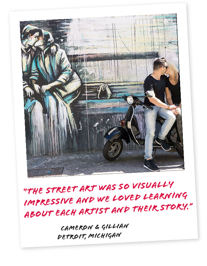 Scooteroma Guestbook Review Street Art Vespa Tour